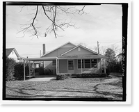 Historic Framed Print, Raleigh Brannen House, 339 South Main Street, Statesboro, Bulloch County, GA - 2,  17-7/8" x 21-7/8"