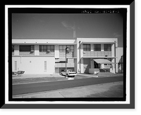 Historic Framed Print, U.S. Naval Base, Pearl Harbor, Ford Island Administration Building, Bordered by Hornet Avenue, Liscome Bay Street & Essex Street, Pearl City, Honolulu County, HI - 2,  17-7/8" x 21-7/8"