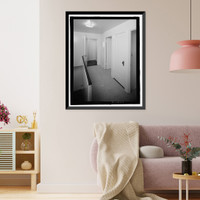 Historic Framed Print, U.S. Naval Base, Pearl Harbor, Housing Area 1, Two-Story Duplex Type, Bounded by Kamehameha Highway, Plantation Drive, South Avenue, Pearl City, Honolulu County, HI - 6,  17-7/8" x 21-7/8"