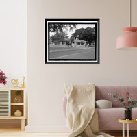 U.S. Naval Base, Pearl Harbor, Housing Area 1, Single Story Duplex Type, Bounded by Kamehameha Highway, Plantation Drive, South Avenue, Pearl City, Honolulu County, HI, Antique Poster