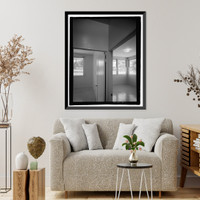 Historic Framed Print, U.S. Naval Base, Pearl Harbor, Housing Area 1, Single Story Duplex Type, Bounded by Kamehameha Highway, Plantation Drive, South Avenue, Pearl City, Honolulu County, HI - 6,  17-7/8" x 21-7/8"