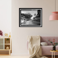 Historic Framed Print, U.S. Naval Base, Pearl Harbor, Naval Housing Area Makalapa, Northeast of Kamehameha Highway & Radford Drive intersection, Pearl City, Honolulu County, HI - 5,  17-7/8" x 21-7/8"