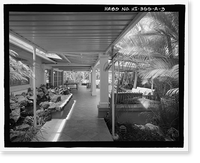 Historic Framed Print, U.S. Naval Base, Pearl Harbor, Naval Housing Area Makalapa, Senior Officers' Quarters Type A, 37 Makalapa Drive, Pearl City, Honolulu County, HI - 3,  17-7/8" x 21-7/8"