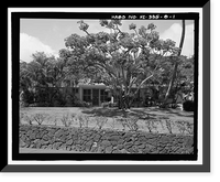 U.S. Naval Base, Pearl Harbor, Naval Housing Area Makalapa, Senior Officers' Quarters Type B, 23 Makalapa Drive, Pearl City, Honolulu County, HI, Antique Poster