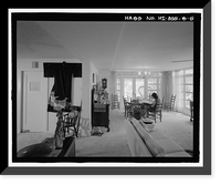 Historic Framed Print, U.S. Naval Base, Pearl Harbor, Naval Housing Area Makalapa, Senior Officers' Quarters Type B, 23 Makalapa Drive, Pearl City, Honolulu County, HI - 5,  17-7/8" x 21-7/8"