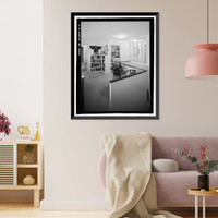 Historic Framed Print, U.S. Naval Base, Pearl Harbor, Naval Housing Area Makalapa, Senior Officers' Quarters Type E, 37 Halawa Drive, Pearl City, Honolulu County, HI - 7,  17-7/8" x 21-7/8"