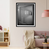 Historic Framed Print, U.S. Naval Base, Pearl Harbor, Naval Housing Area Makalapa, Junior Bachelor Officers' Mess, 43 Makalapa Drive, Pearl City, Honolulu County, HI - 5,  17-7/8" x 21-7/8"