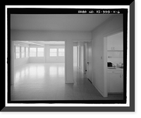 Historic Framed Print, U.S. Naval Base, Pearl Harbor, Naval Housing Area Makalapa, Transportation Department Office, 47 Makalapa Drive, Pearl City, Honolulu County, HI - 6,  17-7/8" x 21-7/8"