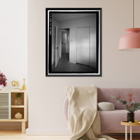Historic Framed Print, U.S. Naval Base, Pearl Harbor, Naval Housing Area Makalapa, Transportation Department Office, 47 Makalapa Drive, Pearl City, Honolulu County, HI - 7,  17-7/8" x 21-7/8"