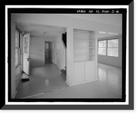 Historic Framed Print, U.S. Naval Base, Pearl Harbor, Naval Housing Area Makalapa, Junior Officers' Quarters Type J, Makin Place, & Halawa, Makalapa, & Midway Drives, Pearl City, Honolulu County, HI - 8,  17-7/8" x 21-7/8"