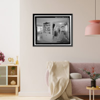 Historic Framed Print, U.S. Naval Base, Pearl Harbor, Naval Housing Area Makalapa, Junior Officers' Quarters Type K, Makin Place, & Halawa, Makalapa, & Midway Drives, Pearl City, Honolulu County, HI - 5,  17-7/8" x 21-7/8"