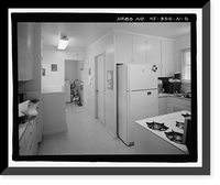 Historic Framed Print, U.S. Naval Base, Pearl Harbor, Naval Housing Area Makalapa, Straight Two-Bedroom Duplex Type O, South end of Kamakani Place, Pearl City, Honolulu County, HI - 5,  17-7/8" x 21-7/8"