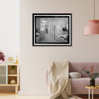 Historic Framed Print, U.S. Naval Base, Pearl Harbor, Naval Housing Area Makalapa, Straight Two-Bedroom Duplex Type O, South end of Kamakani Place, Pearl City, Honolulu County, HI - 5,  17-7/8" x 21-7/8"