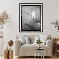 Historic Framed Print, U.S. Naval Base, Pearl Harbor, Naval Housing Area Makalapa, Straight Two-Bedroom Duplex Type O, South end of Kamakani Place, Pearl City, Honolulu County, HI - 6,  17-7/8" x 21-7/8"