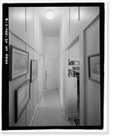 Historic Framed Print, U.S. Naval Base, Pearl Harbor, Naval Housing Area Hospital Point, Quarters for Officer in Charge of Radio Station, 1 Ford Island Way, Pearl City, Honolulu County, HI - 8,  17-7/8" x 21-7/8"