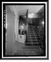 Historic Framed Print, U.S. Naval Base, Pearl Harbor, Naval Housing Area Hospital Point, Commanding Officer's Quarters, 6-8 First Street, Pearl City, Honolulu County, HI - 6,  17-7/8" x 21-7/8"