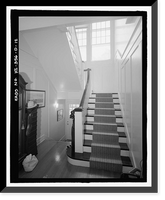 Historic Framed Print, U.S. Naval Base, Pearl Harbor, Naval Housing Area Hospital Point, Commanding Officer's Quarters, 6-8 First Street, Pearl City, Honolulu County, HI - 12,  17-7/8" x 21-7/8"