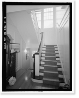 Historic Framed Print, U.S. Naval Base, Pearl Harbor, Naval Housing Area Hospital Point, Commanding Officer's Quarters, 6-8 First Street, Pearl City, Honolulu County, HI - 12,  17-7/8" x 21-7/8"