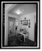 Historic Framed Print, U.S. Naval Base, Pearl Harbor, Naval Housing Area Hospital Point, Commanding Officer's Quarters, 6-8 First Street, Pearl City, Honolulu County, HI - 13,  17-7/8" x 21-7/8"