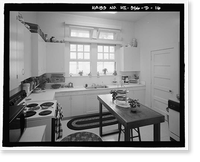 Historic Framed Print, U.S. Naval Base, Pearl Harbor, Naval Housing Area Hospital Point, Commanding Officer's Quarters, 6-8 First Street, Pearl City, Honolulu County, HI - 16,  17-7/8" x 21-7/8"