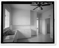 Historic Framed Print, U.S. Naval Base, Pearl Harbor, Naval Housing Area Hospital Point, Pharmacist's Quarters Type, 13-16 First Street, Pearl City, Honolulu County, HI - 5,  17-7/8" x 21-7/8"