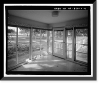 Historic Framed Print, U.S. Naval Base, Pearl Harbor, Naval Housing Area Hospital Point, Chapel & Duplex Quarters, 9 First Street, Pearl City, Honolulu County, HI - 4,  17-7/8" x 21-7/8"