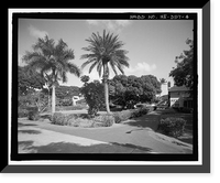 Historic Framed Print, U.S. Naval Base, Pearl Harbor, Naval Housing Area Hale Alii, Hale Alii Avenue, Eighth Street, & Avenue D, Pearl City, Honolulu County, HI - 4,  17-7/8" x 21-7/8"
