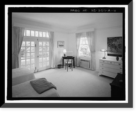 Historic Framed Print, U.S. Naval Base, Pearl Harbor, Naval Housing Area Hale Alii, Commandant's Quarters, 6 Hale Alii Avenue, Pearl City, Honolulu County, HI - 11,  17-7/8" x 21-7/8"
