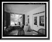 Historic Framed Print, U.S. Naval Base, Pearl Harbor, Naval Housing Area Hale Alii, Officers' Quarters Two Story Type, 1-5, 7-8 Hale Alii Avenue, Pearl City, Honolulu County, HI - 4,  17-7/8" x 21-7/8"