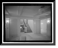 Historic Framed Print, U.S. Naval Base, Pearl Harbor, Naval Housing Area Hale Alii, Officers' Quarters Two Story Type, 1-5, 7-8 Hale Alii Avenue, Pearl City, Honolulu County, HI - 5,  17-7/8" x 21-7/8"