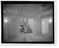 Historic Framed Print, U.S. Naval Base, Pearl Harbor, Naval Housing Area Hale Alii, Officers' Quarters Two Story Type, 1-5, 7-8 Hale Alii Avenue, Pearl City, Honolulu County, HI - 5,  17-7/8" x 21-7/8"