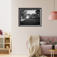 Historic Framed Print, U.S. Naval Base, Pearl Harbor, Naval Housing Area Hale Alii, Junior Officers' Quarters Type, 9-10 Hale Alii Avenue, 1-2 Eighth Street, Pearl City, Honolulu County, HI - 3,  17-7/8" x 21-7/8"