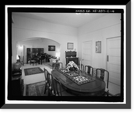 Historic Framed Print, U.S. Naval Base, Pearl Harbor, Naval Housing Area Hale Alii, Junior Officers' Quarters Type, 9-10 Hale Alii Avenue, 1-2 Eighth Street, Pearl City, Honolulu County, HI - 4,  17-7/8" x 21-7/8"