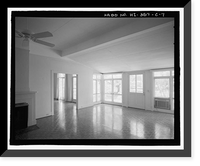 Historic Framed Print, U.S. Naval Base, Pearl Harbor, Naval Housing Area Hale Alii, Junior Officers' Quarters Type, 9-10 Hale Alii Avenue, 1-2 Eighth Street, Pearl City, Honolulu County, HI - 7,  17-7/8" x 21-7/8"