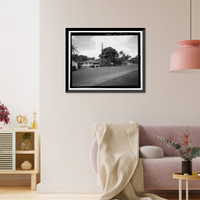 Historic Framed Print, U.S. Naval Base, Pearl Harbor, Naval Housing Area Pearl City Peninsula, Bounded by Lanakila & Laniwai Avenues, Kaiapo Canal & shoreline, Pearl City, Honolulu County, HI - 3,  17-7/8" x 21-7/8"