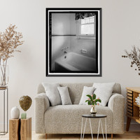 Historic Framed Print, U.S. Naval Base, Pearl Harbor, Naval Housing Area Pearl City Peninsula, Uyehara House & Garage, 1038 Ashley Avenue, Pearl City, Honolulu County, HI - 11,  17-7/8" x 21-7/8"