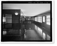 Historic Framed Print, U.S. Naval Base, Pearl Harbor, Naval Housing Area Pearl City Peninsula, House & Garage, 346 Laniwai Avenue, Pearl City, Honolulu County, HI - 4,  17-7/8" x 21-7/8"