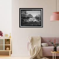 Historic Framed Print, U.S. Naval Base, Pearl Harbor, Naval Housing Area Pearl City Peninsula, Defense Housing Project Type 47, 310 & 318 Laniwai Avenues, Pearl City, Honolulu County, HI - 2,  17-7/8" x 21-7/8"