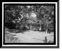 Historic Framed Print, U.S. Naval Base, Pearl Harbor, Naval Housing Area Pearl City Peninsula, Defense Housing Project Type 47, 310 & 318 Laniwai Avenues, Pearl City, Honolulu County, HI - 5,  17-7/8" x 21-7/8"