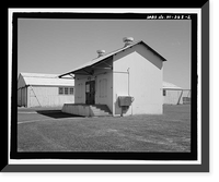 Historic Framed Print, U.S. Naval Base, Pearl Harbor, Pyrotechnic Magazine, Kingfisher Street flanked by Ranger Loop & Wasp Boulevard, Pearl City, Honolulu County, HI - 2,  17-7/8" x 21-7/8"