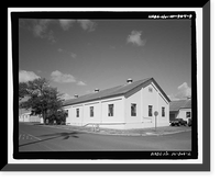 Historic Framed Print, U.S. Naval Base, Pearl Harbor, Small Arms Magazine Type, Wasp Boulevard between Kingfisher & Avocet Streets, Pearl City, Honolulu County, HI - 2,  17-7/8" x 21-7/8"