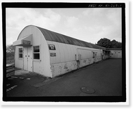 Historic Framed Print, U.S. Naval Base, Pearl Harbor, Fleet Radio Unit Pacific Additional Office Building, Makalapa Administrative Area, between Makalapa Drive & Luapele Road, Pearl City, Honolulu County, HI,  17-7/8" x 21-7/8"