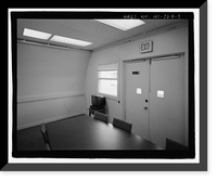 Historic Framed Print, U.S. Naval Base, Pearl Harbor, Fleet Radio Unit Pacific Additional Office Building, Makalapa Administrative Area, between Makalapa Drive & Luapele Road, Pearl City, Honolulu County, HI - 3,  17-7/8" x 21-7/8"