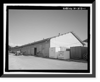 Historic Framed Print, U.S. Naval Base, Pearl Harbor, Storehouse, Hornet Avenue between Hammonds Port & Independence Streets, Pearl City, Honolulu County, HI,  17-7/8" x 21-7/8"