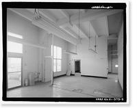 Historic Framed Print, U.S. Naval Base, Pearl Harbor, Fire Station, Liscome Bay Street near Hornet Avenue, Pearl City, Honolulu County, HI - 5,  17-7/8" x 21-7/8"