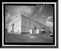 Historic Framed Print, U.S. Naval Base, Pearl Harbor, Storehouse Extension, Gannet Street between Lexington Boulevard & parking lot, Pearl City, Honolulu County, HI - 2,  17-7/8" x 21-7/8"