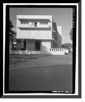 Historic Framed Print, U.S. Naval Base, Pearl Harbor, Bachelor Officers' Quarters, Saratoga Boulevard between Hancock Avenue & Yorktown Boulevard, Pearl City, Honolulu County, HI - 3,  17-7/8" x 21-7/8"