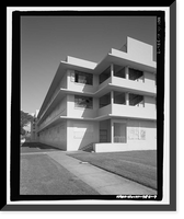 U.S. Naval Base, Pearl Harbor, Bachelor Officers' Quarters, Saratoga Boulevard between Hancock Avenue & Yorktown Boulevard, Pearl City, Honolulu County, HI - 9, Historic Reproduction