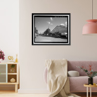 Historic Framed Print, Ewa Plantation Company Industrial Center, Honouliuli Plain, near intersection of Renton Road & Park Row, Ewa, Honolulu County, HI - 2,  17-7/8" x 21-7/8"