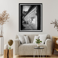 Historic Framed Print, Ewa Plantation Company Industrial Center, Shop & Foundry, Honouliuli Plain, near intersection of Renton Road & Park Row, Ewa, Honolulu County, HI - 3,  17-7/8" x 21-7/8"